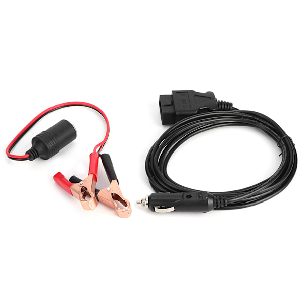 OBD2 Nödströmförsörjningskabel ECU Memory Saver Car Extension Socket