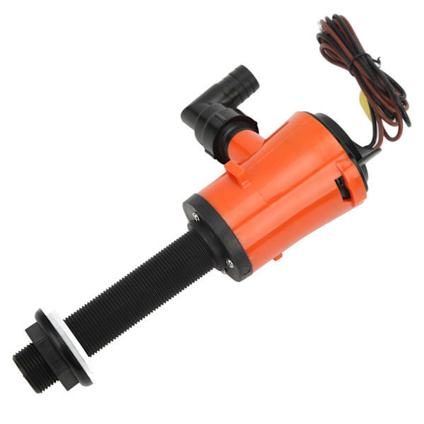 Aerator Livewell Pumpe 800GPH 12V 4.0A bærbar nedsænkbar fisketankpumpe til bådmarin