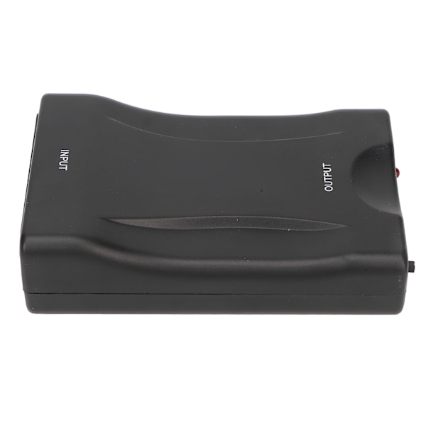 SCART - HD Multimedia Interface -sovitin, tukee 720p 1080P lähtöä, SCART-ääni- ja videomuunninsovitin, EU-pistoke 100‑240V