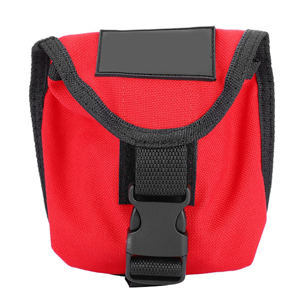 2KG Scuba Diving Weight Belt Pocket with Quick Release Buckle (Red)