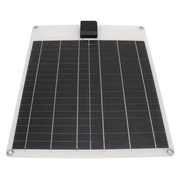 20W 5V 12V Solpanel Dual Output Monokristallin Power Generator Panel Batteriladdarsats för bilbåtssläp RV Vit