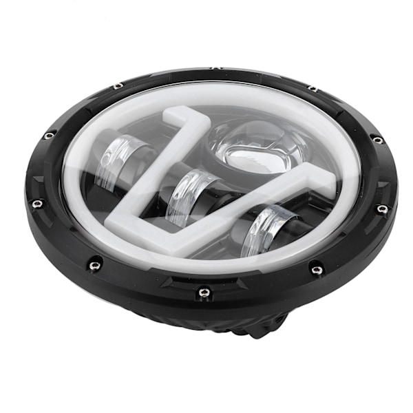 7 tuuman pyöreä LED-ajovalaisin Valkoinen Keltainen valo IP67 Vedenpitävä sopii Jeep Wrangler JK 07-18