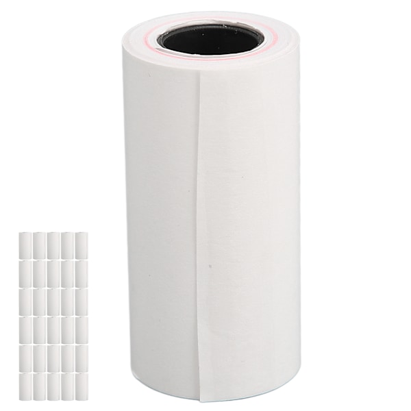 30 stk Termisk Utskriftspapir 57x30mm Uniform Belegg Klar Utskriftskvittering Utskriftsmerke for POS-terminaler