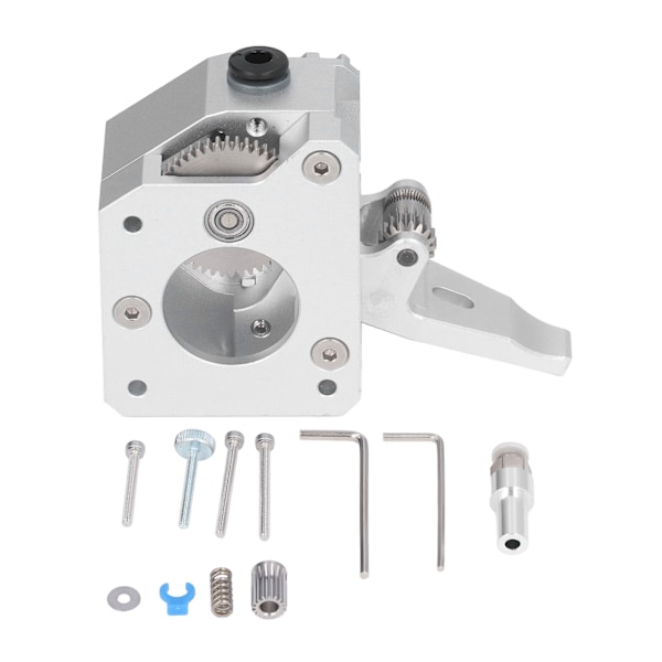 Prusa I3 Mk3 venstrehendt Dual Gear Extruder - Metall Sølv 3D-skriver tilbehør erstatningsdel