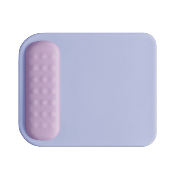 Rannetuki Hiirimatto Silikonipolyuretaanikuitu Pehmeä Ihoystävällinen Tietokoneen Hiirimatto Toimistoon Haze Blue Purple