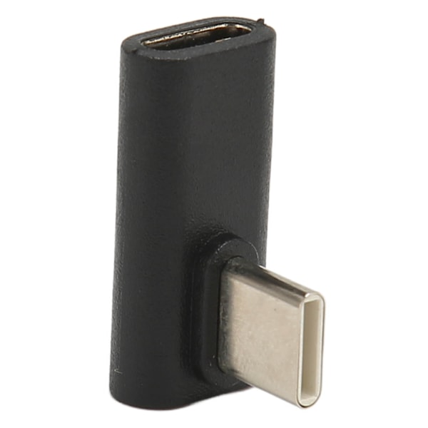 90 Graders Vinkel USB C Hane till USB C Hona Adapter USB3.1 10Gbps Dataöverföring Snabbladdning för Laptop Surfplatta