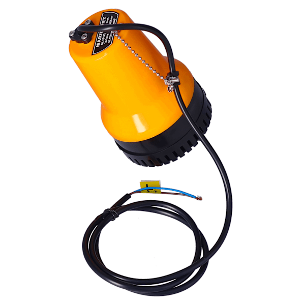 12V marin elektrisk länspump dränkbar 5400 rpm Horisontell axelposition vingdrivning