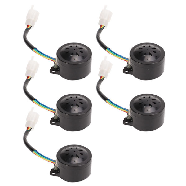 5 stk. Universal Backup Horn Buzzer 110‑120db Bakalarm 12V‑60V til elektrisk trehjulet scooter