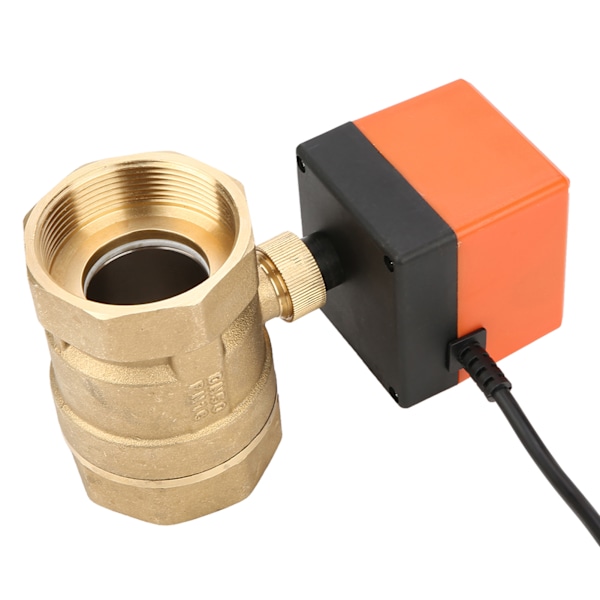 220V AC G2 DN50 Motoriseret kugleventil i messing til elektrisk styring