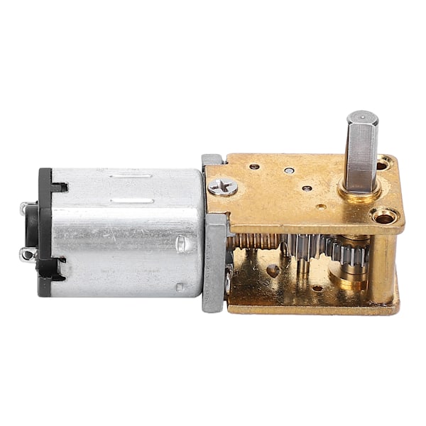 Minivaihdemoottori DC-moottori Micro Worm Gear Reducer - Elektroniset laitteet (DC6V 35RPM)