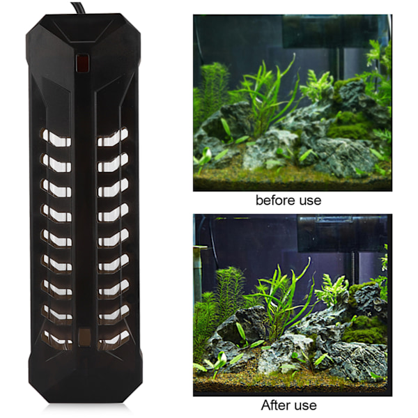 Vandafast UV-steriliseringslampe til akvarium, dam, fiskebassin - 22W 220V