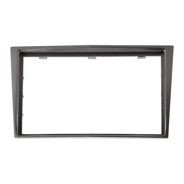 2Din Center Control Audio Fascia Navigation Frame Passar till Opel Vectra/ Astra/ Zafira 2006-OnSilver Grey