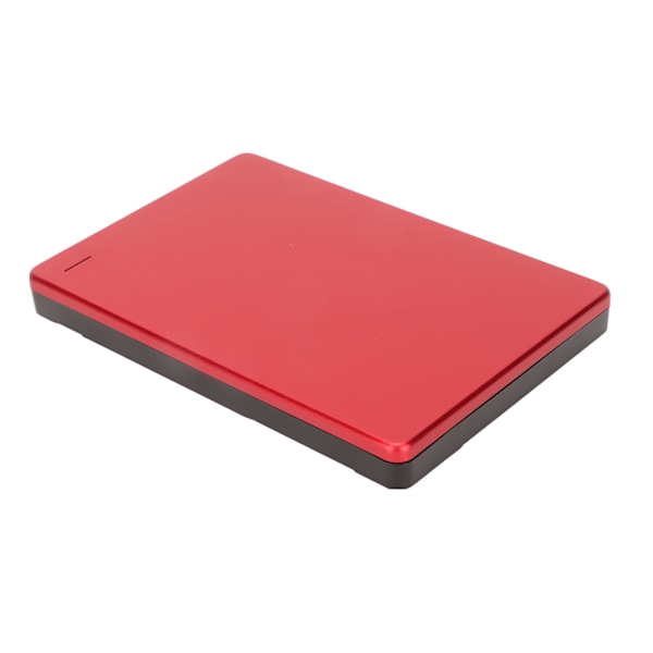 2,5 tum Extern Hårddisk Bärbar USB3.0 5Gbps Hög Hastighet Ultra Slank Metall Extern Hårddisk för Win för OS Röd 160GB
