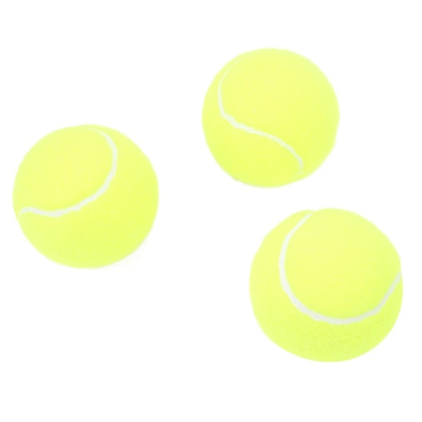 Tennisbolde Professionelle Høj Elasticitet Bærbare Uld Tryk Tennisbolde til Træning Konkurrence 3stk