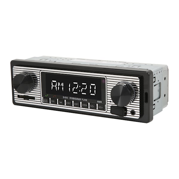 Autostereo Radio Audio Receiver Multimedia Player 92dB 4 Ohm 150‑20000Hz kaukosäätimellä Universal