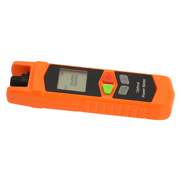 Fiberoptisk kabeltester 2,5 mm Universal 0,01 dB 800 til 1700 nm Høy nøyaktighet Optisk fibereffektmåler for vedlikehold