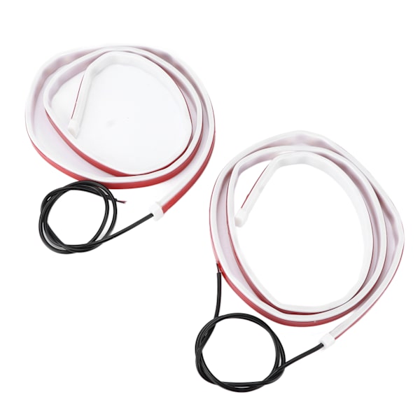 Bildörr Light Strip Öppen Varning Slim Anti Rear End Collision Vattentät Streamer Lampa