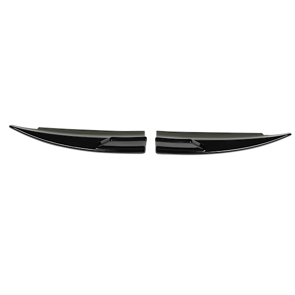 2 stk. Bagagerums Spoiler Sided Splitter Venstre og Højre Lys Sort Udskiftning til Benz CLA‑Class C117 CLA45 AMG Line 2013‑2019