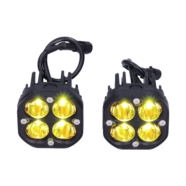 3 tuuman ajovalo himmeä valo 40W 6000K Keltainen LED-kohdevalo 10V30V Universaali OffRoad UTV Moottoripyörä