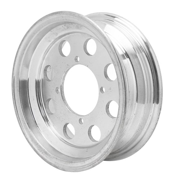 Motorsykkel forhjulsfelg aluminiumslegering polert hjul Vakuumfelgbytte for Monkey Z50 Q50 8in dekk