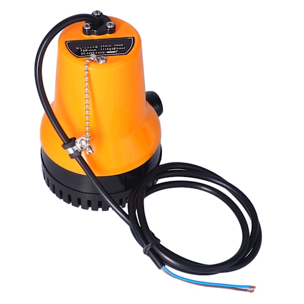 24V båd nedsænkbar lænsepumpe elektrisk vandpumpe 5400rpm til landbrugsjord sprinkler vanding