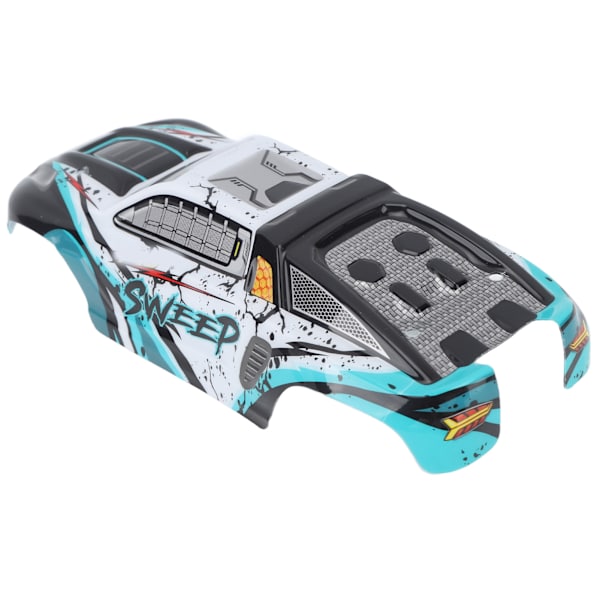 RC Bilkarosseri PVC Reservedeler Høy Slagfasthet Karosseriramme for SCY 16101PRO 1/16 RC Biler Cyan