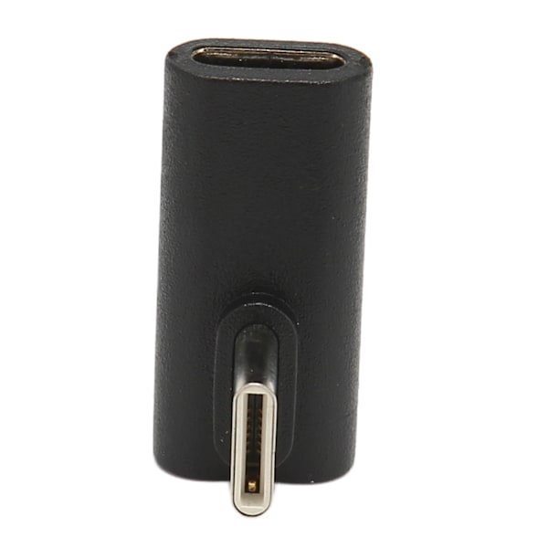 90 Graders Vinkel USB C Hane till USB C Hona Adapter USB3.1 10Gbps Dataöverföring Snabbladdning för Laptop Surfplatta