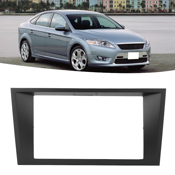 2Din 7in Car DVD Panel Trim Radio Stereo Navigation Fascias Ram passar för Ford Mondeo