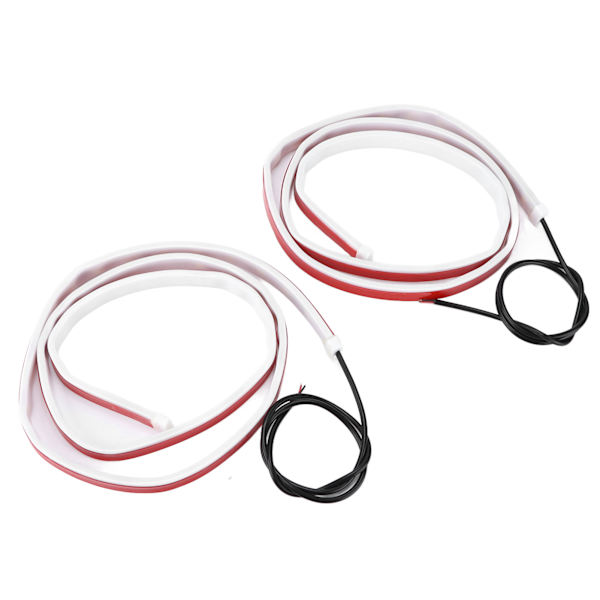 Bildörr Light Strip Öppen Varning Slim Anti Rear End Collision Vattentät Streamer Lampa