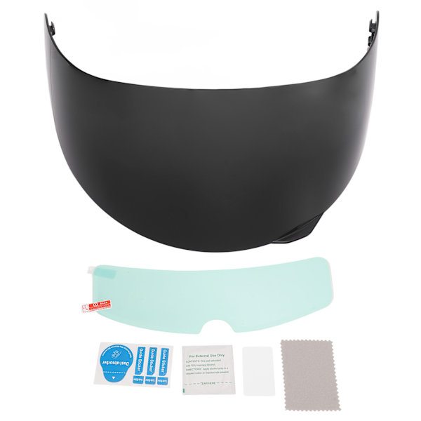 Hjelmlinsevisirbeskyttelse med anti-dugfilm Motorcykeltilbehør Erstatning for AGV VISOR K5 S3 K3 SV Tawny