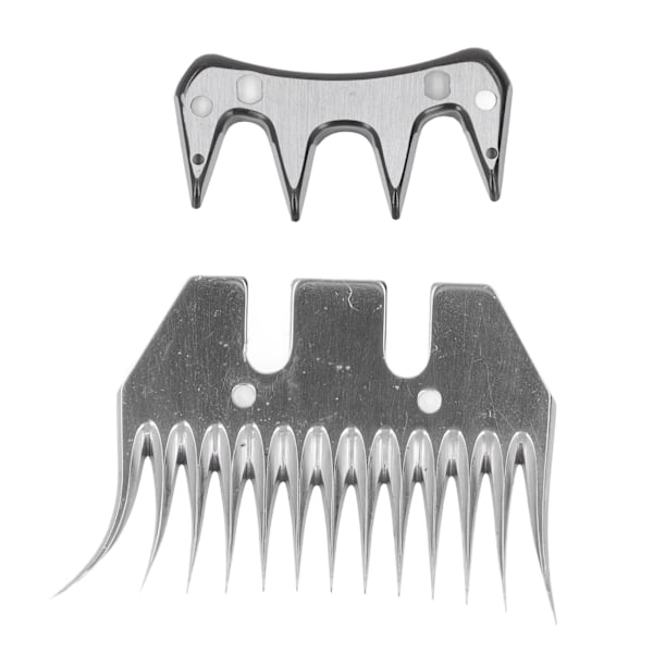 Böjda 13-tänders fårsaxbladssats - Ullklippare, kamklippare, trimmersats