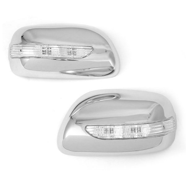 2st Bildörr Backspegelkåpa Lockkåpa med LED-ljus Passar Wish 2003-2009