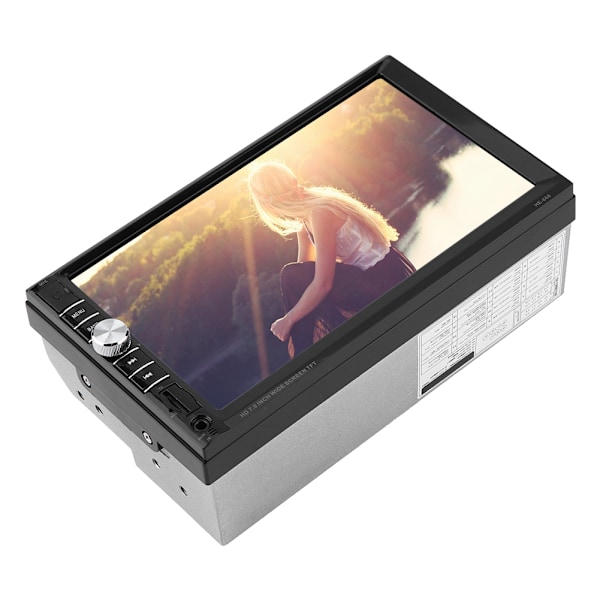 7 tum Dubbel Din Bil Multimedia Player Audio Stereo FM Radio Pekskärm