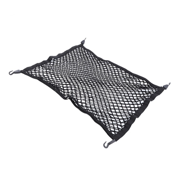 Bil Nylon Elastisk Mesh 4 Krog Bagagerums Lastopbevaring Net Holder Erstatning for Tesla Model X 2015 til 2023