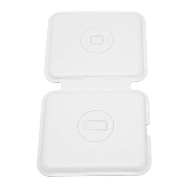 15W Magnetisk Vikbar 3 i 1 Trådlös Laddare Snabb Trådlös Laddningsstation för QI för IPhone 14 13 12 SE 11 XS 8 för IOS Hörlurar Klocka