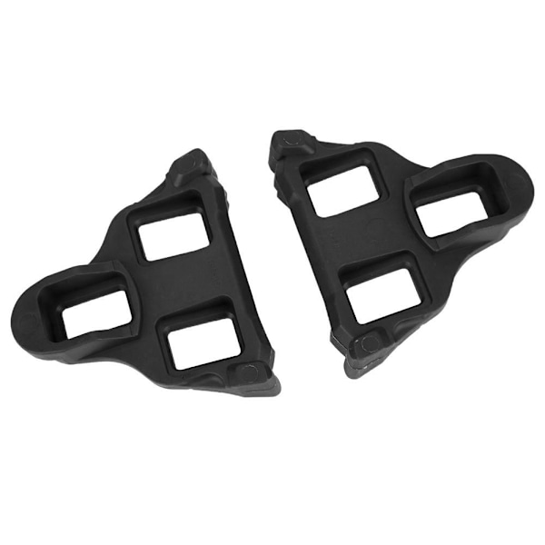1 Par Cykel Mountain Bike Skor Klackar Pedal Låsning Platta Tillbehör för SPD Landsvägscyklar Svart