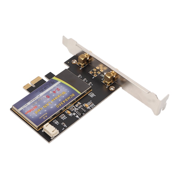 PCI E Nettverkskort BCM94360 1200Mbps PCB Material Datamaskin WiFi Adapter for Win 10 for OS X System