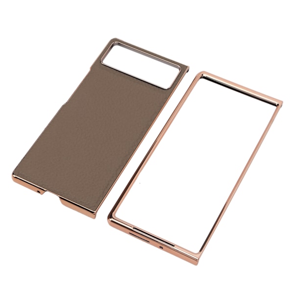 Puhelimen suojakotelo Xiaomi MIX Fold 2:lle - naarmuuntumaton nahkainen elektrolyyttipinnoitettu kotelo, harmaa