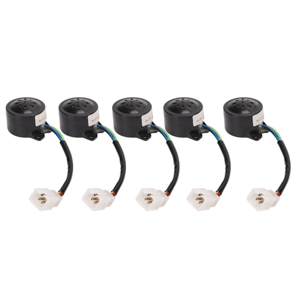 5 stk. Universal Backup Horn Buzzer 110‑120db Bakalarm 12V‑60V til elektrisk trehjulet scooter