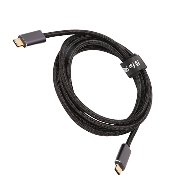 Typ C Snabbladdningskabel 140W Stöder USB2.0 10 Gbps Överföring PD3.1 Snabbladdningskabel Bärbar för Kontor Resor 200cm