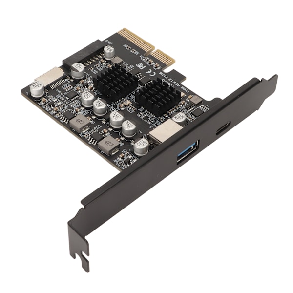 PCIe Typ C-kort 10Gbps Hög Hastighet Guldpläterad Pin Front Typ E PCIE USB3.2 Expansionskort för Stationär Dator
