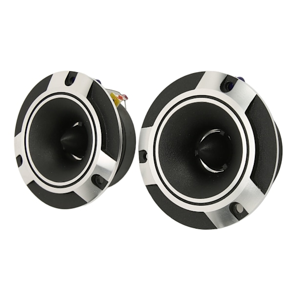2 stk. 150W Koaksiale Bilhøjttalere Høj Følsomhed Stereo Surround Sølv Sort Bilhøjttaler til Bilaudiosystemer