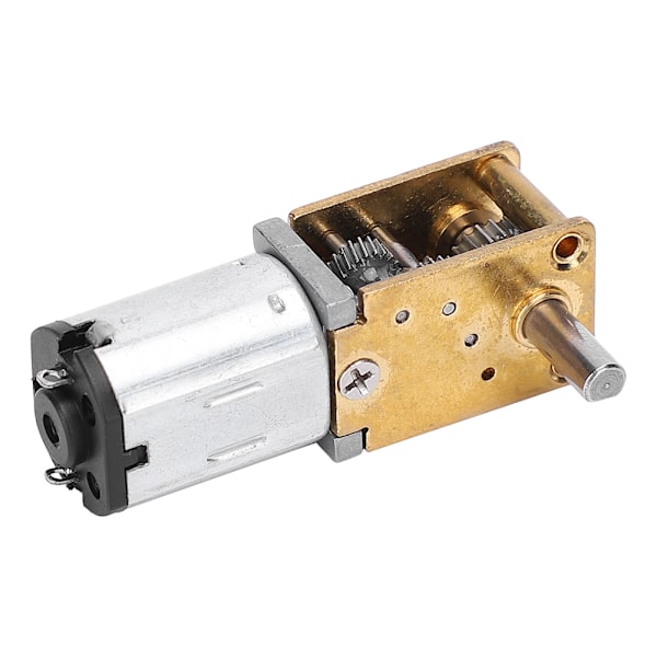 Miniborstemotor DC med Micro Worm Gear Reducer - Elektroniske enheter (DC6V 35RPM)