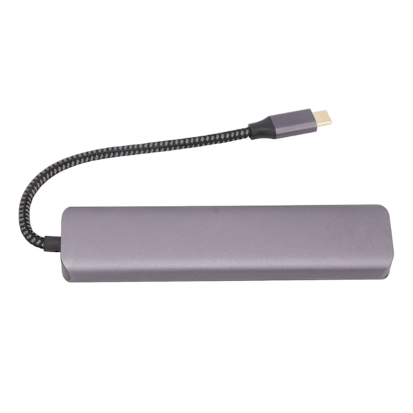 USB-C Hub 7-i-1 4K 1 Gbps Ethernet 100W PD 2 USB3.0-portar USB till HDMI Multiport-adapter