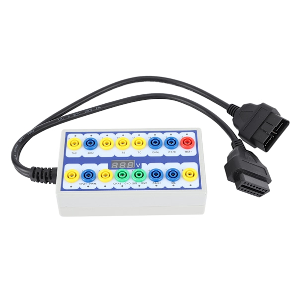 16-pin OBDII Protocol Detector Break Out Box Professionellt verktyg för feldiagnostik för bilar