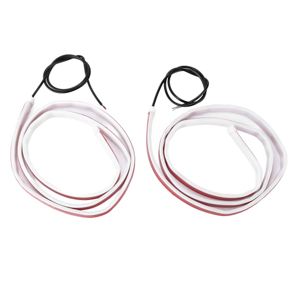 Bildörr Light Strip Öppen Varning Slim Anti Rear End Collision Vattentät Streamer Lampa