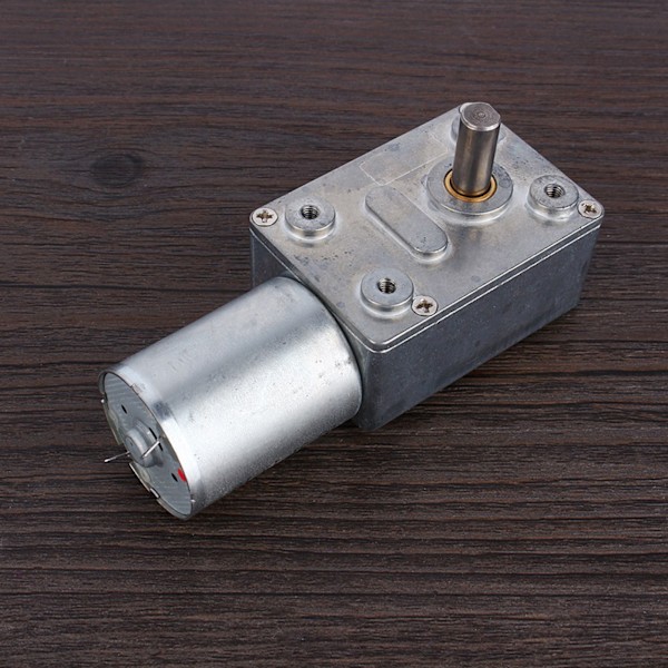 12V DC snekkegirkasse motor med høyt dreiemoment - 2 RPM reversibel turbolader