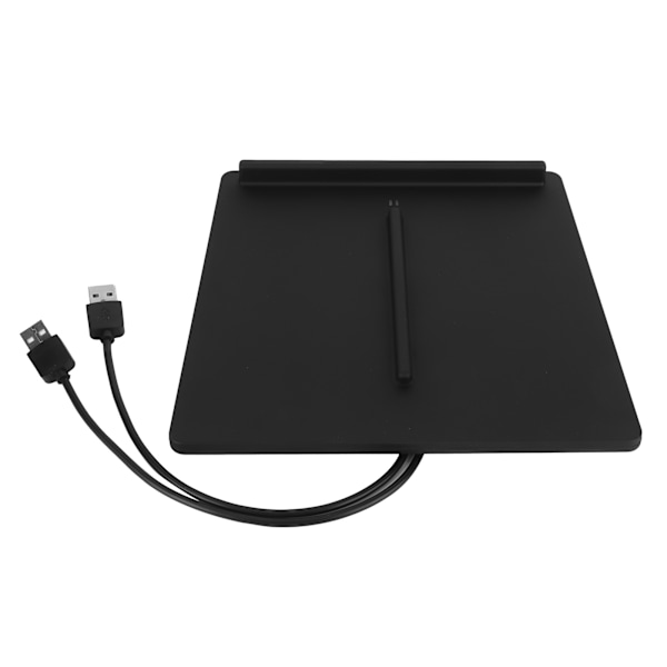 10W trådløs ladeplate Billader for mobiltelefon Dobbel posisjon Passer for Tesla Model 3 /Model YBlack