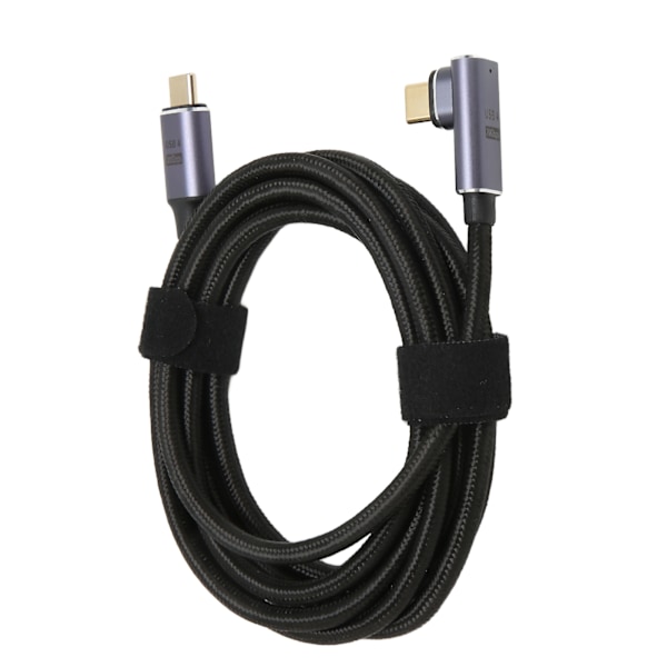 USB C til USB C Kabel Multifunksjon 8K 60Hz Høy Hastighet 20Gbps PD 100W Hurtiglading USB 4.0 Magnetisk Datakabel 200cm Medium Albue