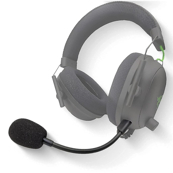 Ersättningsmikrofon på 3,5 mm för Razer- Black Shark V2/v2 Pro/v2 Se hörlurar